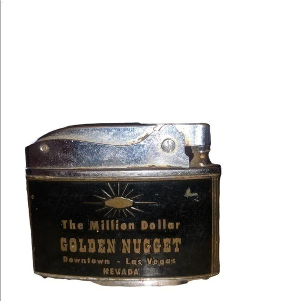 Vintage golden nugget lighter casino